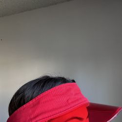 Visor Hat Red