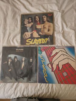 Slade 3 Vintage Vinyl Records