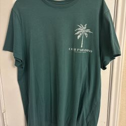 Men's Goodfellow & Co. Green Short Sleeve Shirt Size XL
