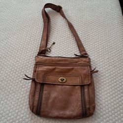 VINTAGE FOSSIL LEATHER Crossbody 