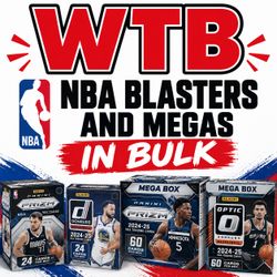 WTB NBA blasters and megas