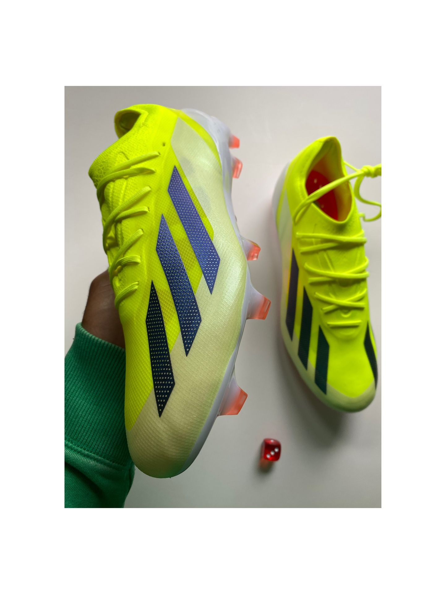 adidas X Crazyfast Elite Firm Ground Soccer Cleat yellow men’s sz 9 & 9.5 available NEW NO BOX