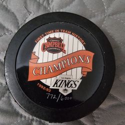 LA Kings 92-93 Champions Puck 772/6000