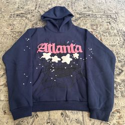 Atlanta Sp5der Hoodie Navy Blue