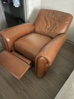 Leather Recliner 