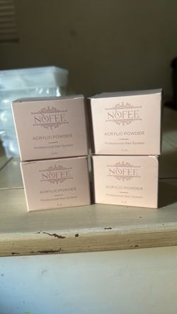 Nofee Acrylic Powder Professional Nail System 2oz x4