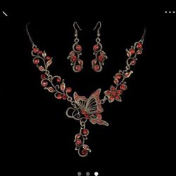 Enchanted Butterfly Jewelry Set 