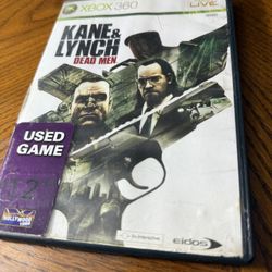 Kane & Lynch: Dead Men (Microsoft Xbox 360, 2007)  Tested