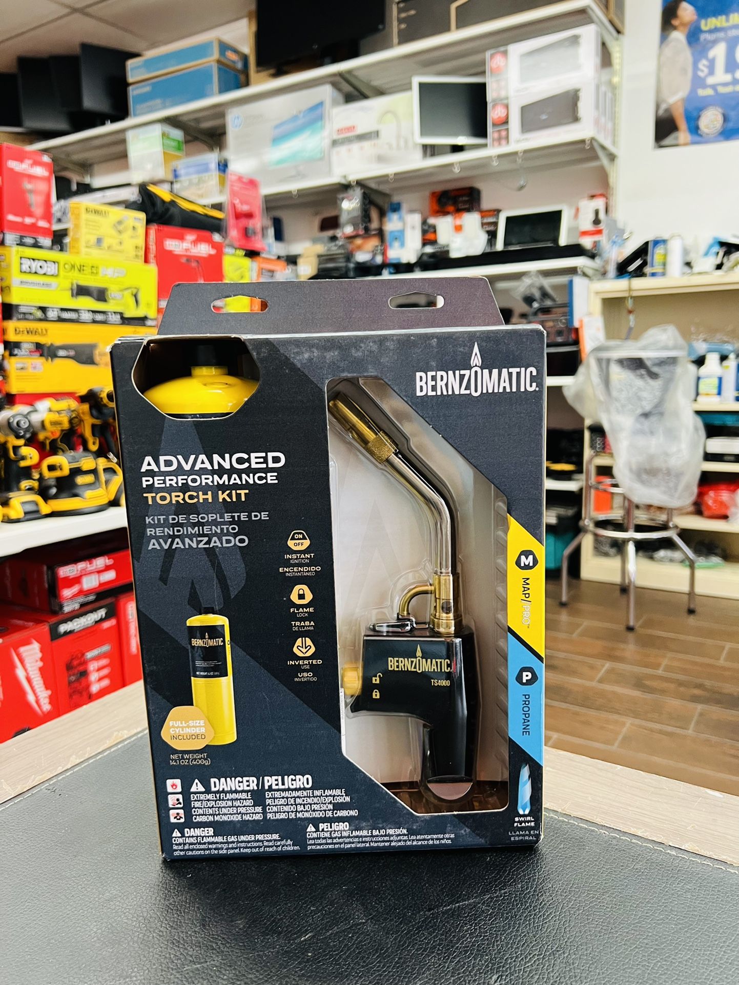 Bernzomatic TS4000KC Trigger Start Torch Kit