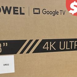 43 inch smart tv compatible with google tv built-in google Assistant with Dolby Audio, Compatible with Bluetooth, Dolby Atmos, Streaming UHD Televisio
