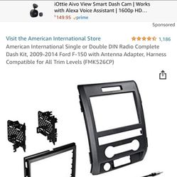 Ford F150 Radio Faceplate $20
