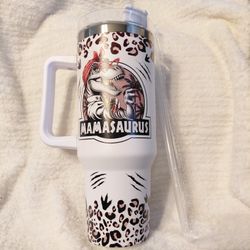 Dinosaur Mamasaurus Tumbler Large Size New!