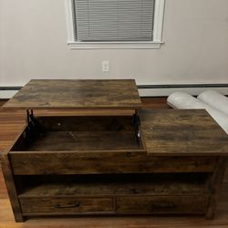 Lift-Top Coffee Table