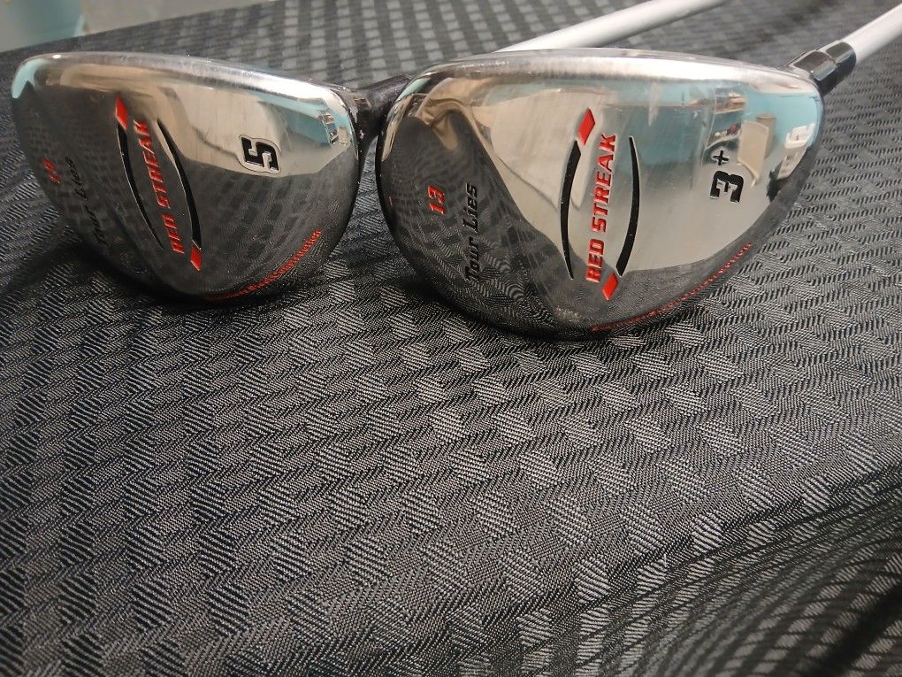 Red Streak Tour Lies Golf Clubs