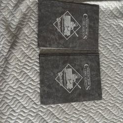 Collectors Binders With Old Sports Cards BEST OFFER