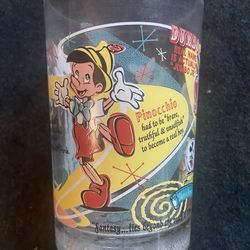 Vintage various Pepsi collector series glass and Disney
