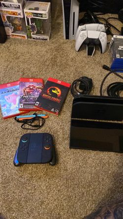 Nintendo switch 2 with games