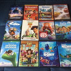 $2 Disney Pixar DVDs Toy Story Luca More