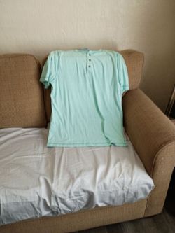 Men's pretty blue shirt size medium cash only