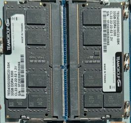 64GB (2x32GB) TEAMGROUP DDR4 3200MHz Laptop RAM SO-DIMM PC4-25600 CL22