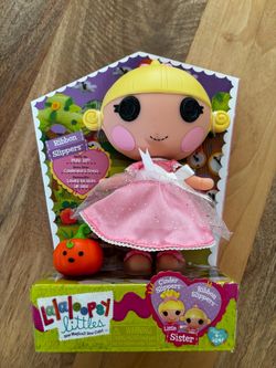 NIB Rare Lalaloopsy Littles Ribbon Slippers wDoll Cinderella Sister 2014 MGA