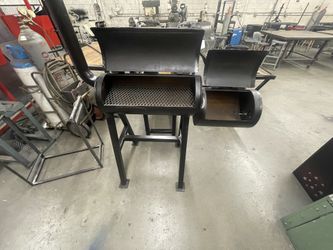 Custom Heavy-Duty Offset Smoker / BBQ Pit (Handmade Steel)