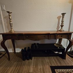 Gorgeous Wood Console Table