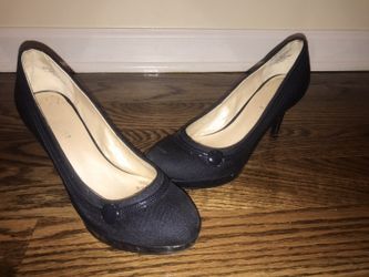 Nine West black heels