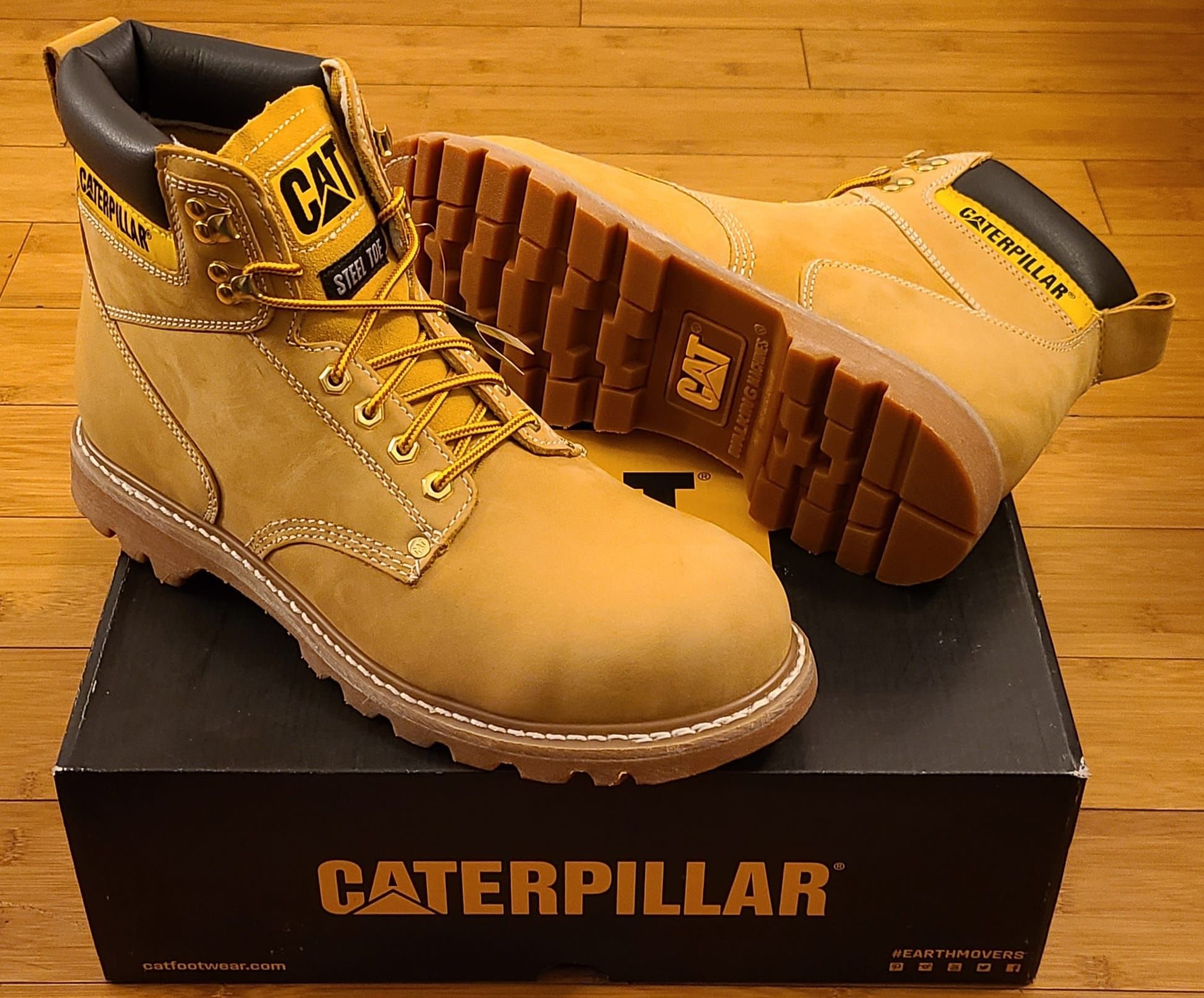 CAT Work Boots Size 13 For Men