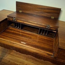 1930 Oak Secretary Desk