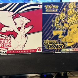 Pokemon TCG ETB - Surging Sparks/ White Flare 
