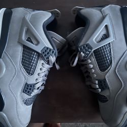 Air Jordan 4 Size 10 Retro Cave Stone Black