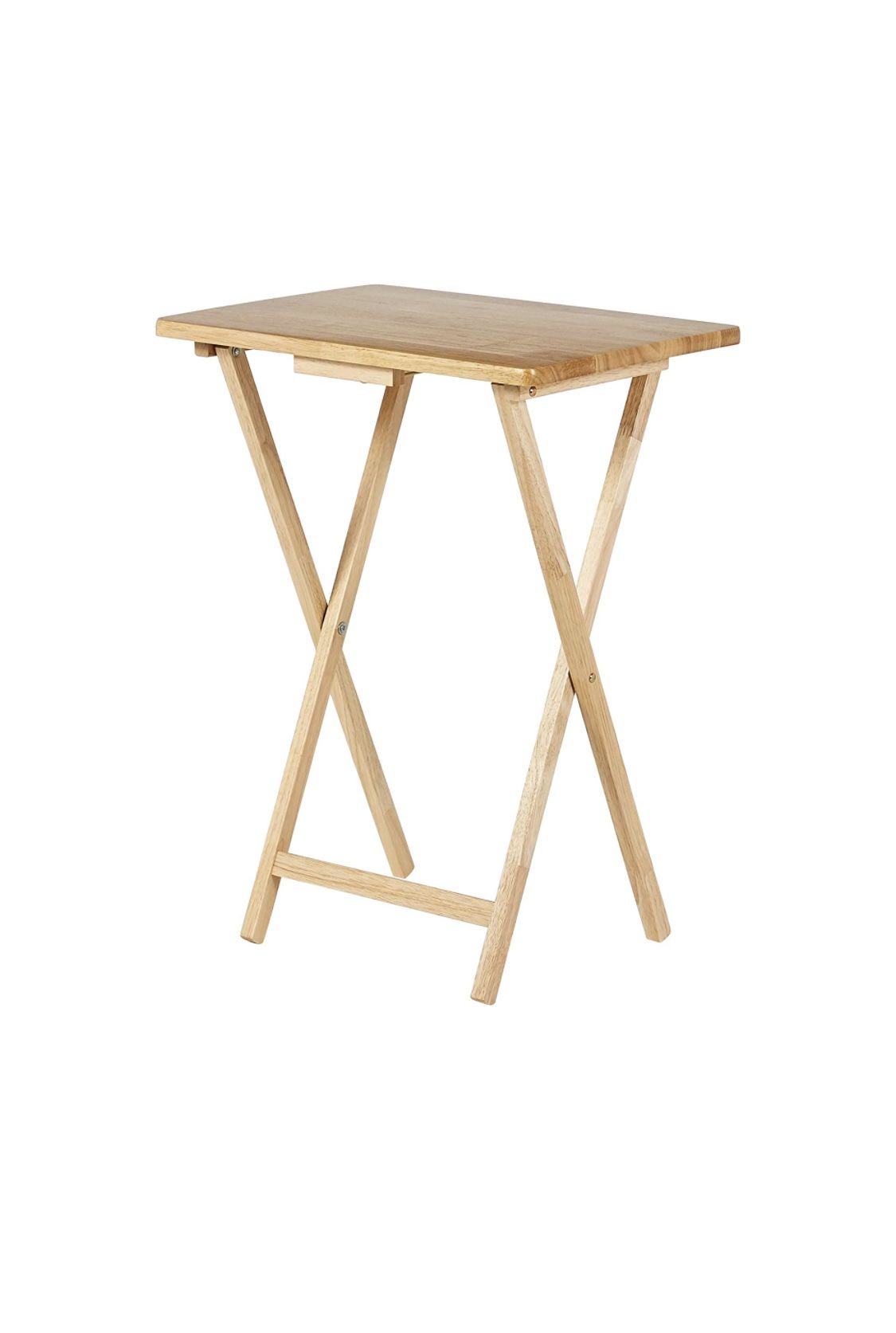 Mix Set Of 25 Brand New Foldable Wood Folding Tables Tv Dinner