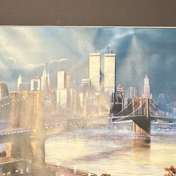 New York's Brooklyn bridge Wall Art