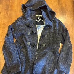 Woman’s Sebby Jersey Pea Coat Shipping Available 