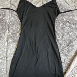 Mini Dress Women Sleeveless  Strap Backless Bodycon Folds Split Dress 