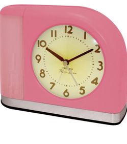 Westclox 1950 Big Ben Moonbeam Pink Alarm Clock