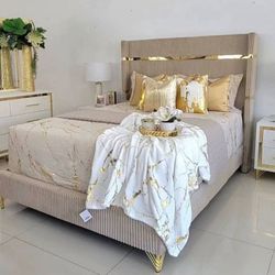 New 4pc bedroom set in box buy now pay later $39 down no credit needed