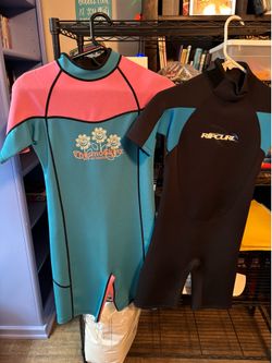 Wetsuits - 2 kids, 6 teen/adult