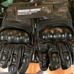 Gloves New Motorcycle Armor Leather Gloves $45
