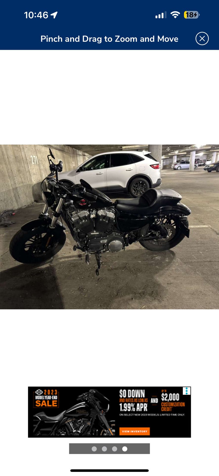 2019 Harley Davidson Sportster 48 XL1200