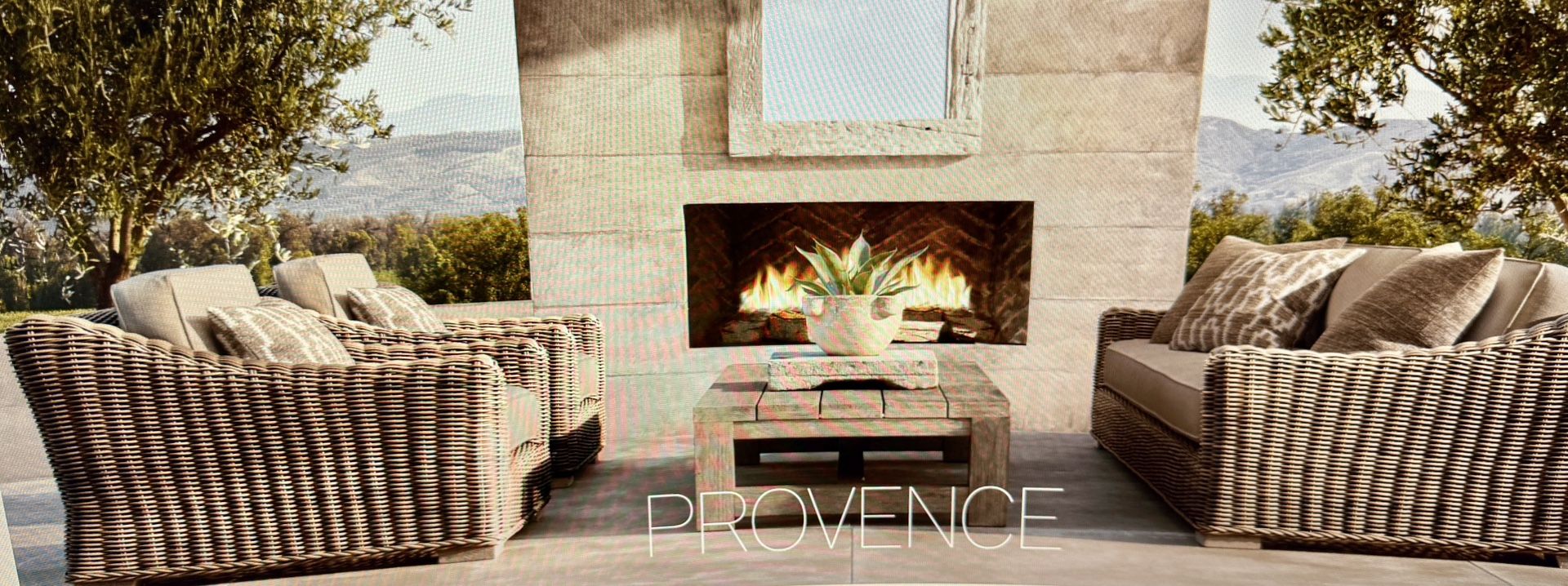 RESTORATION HARDWARE OUTDOOR FURNITURE
