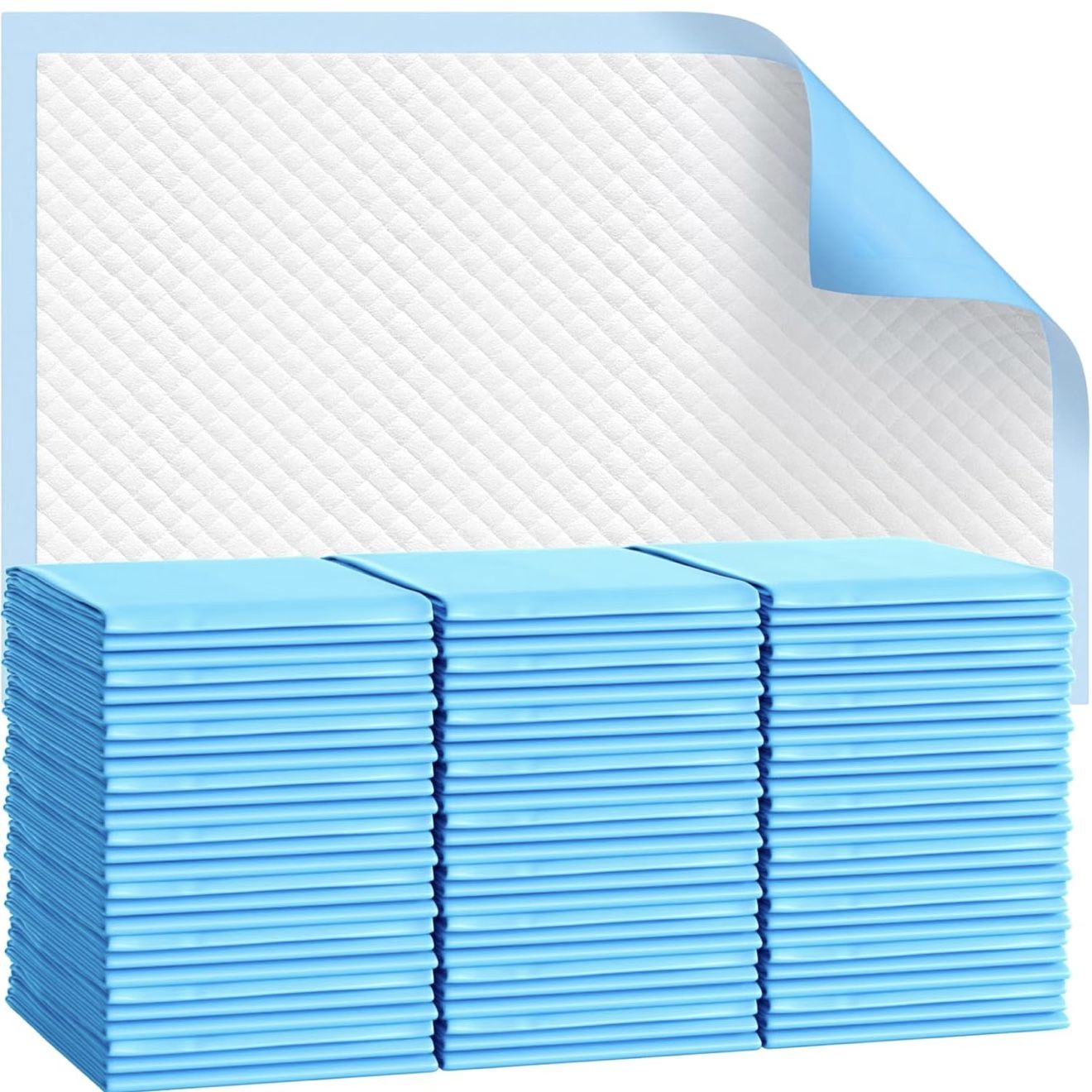 Extra Large 36”x36” Heavy Duty Absorbent Pads (100-Count) $25  Brand new, sealed pack of extra-large disposable absorbent pads. Perfect for seniors, a