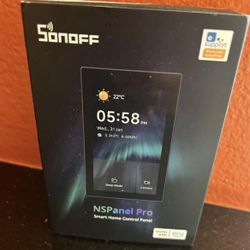 New Sonoff NSPanel120PB Smart Home Control Panel 