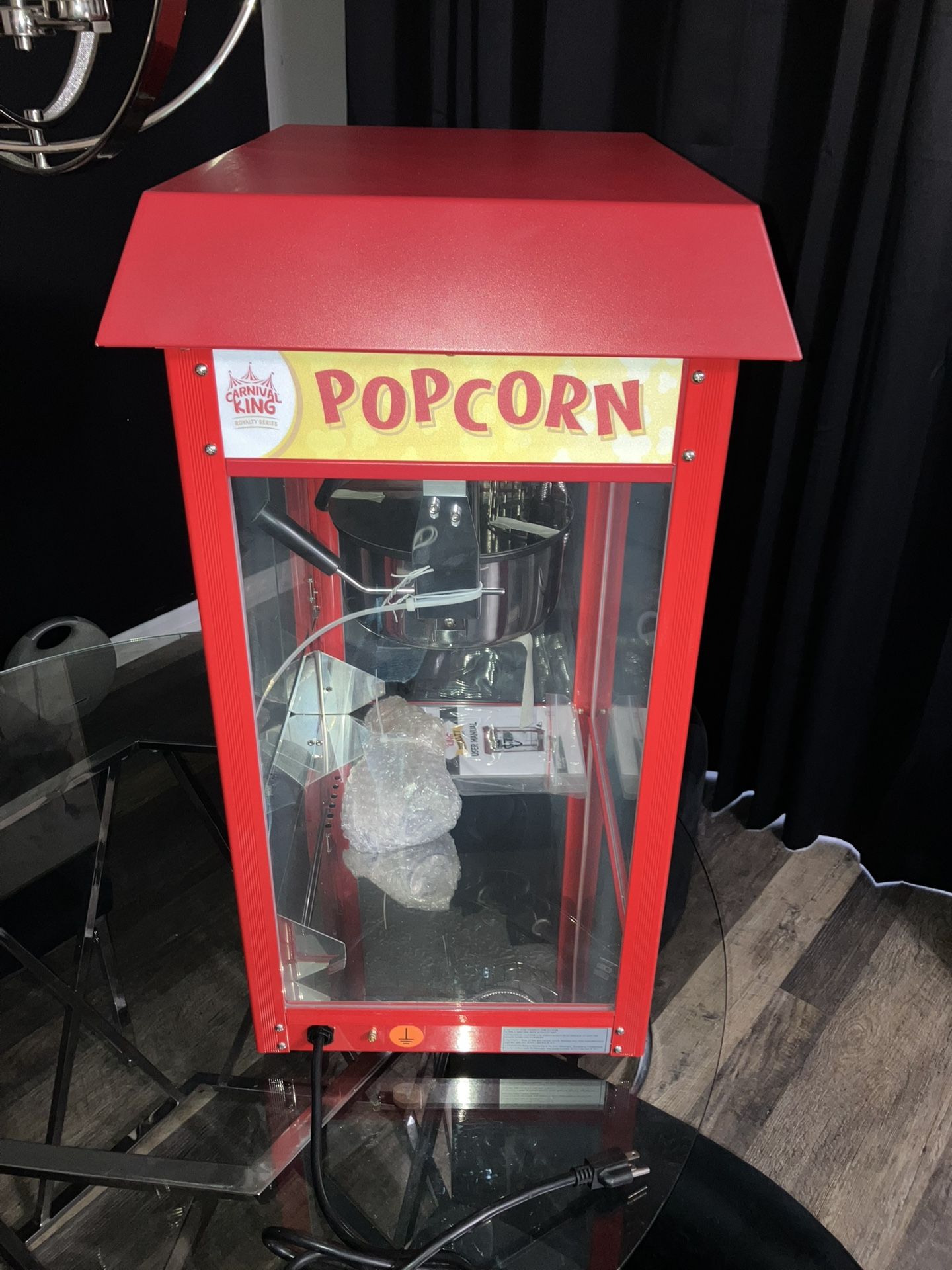 CARNIVAL KING POPCORN MACHINE