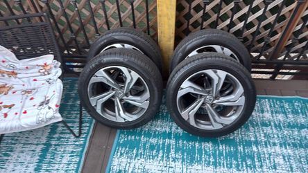 Honda  Accord Rims and tires.