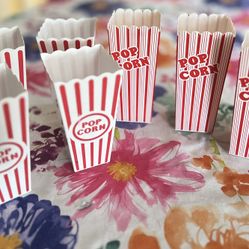 Plastic Popcorn Containers