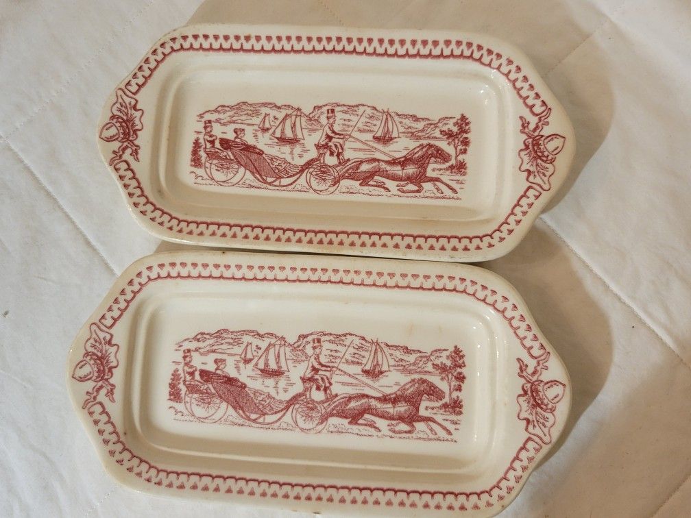 Vintage square Nero trinket dish. Good condition No Chips Orcracks($5 each) See Pics