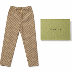 GUCCI MONOGRAM PANTS GG