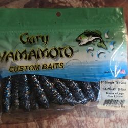 5" Single Tail Grub Baits